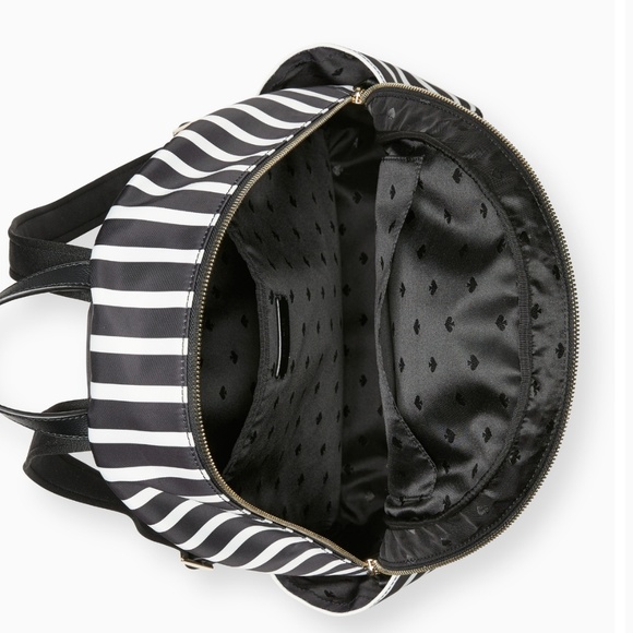 Kate Spade Dawn sailing stripe large backpack - Picture 4 of 8